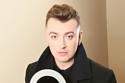 Sam Smith with his BRIT Award