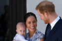 Duke and Duchess of Sussex with son Archie
