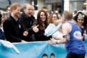 The Duke of Sussex and the Duke and Duchess of Cambridge