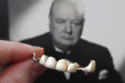 Winston Churchill's false teeth are going under the hammer