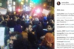 Mark Ruffalo, Madonna and Cher join Donald Trump protest