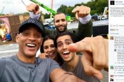 Will Smith confirms filming for Aladdin has started
