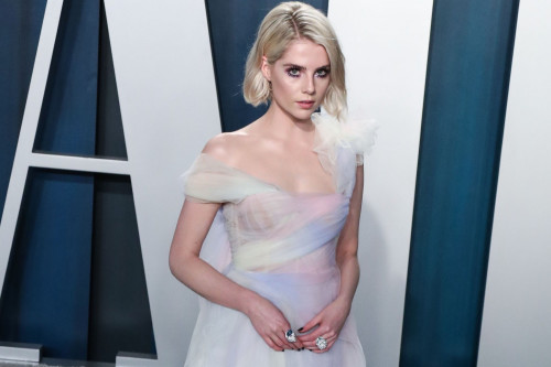 Lucy Boynton was thrilled with her end of shoot gift