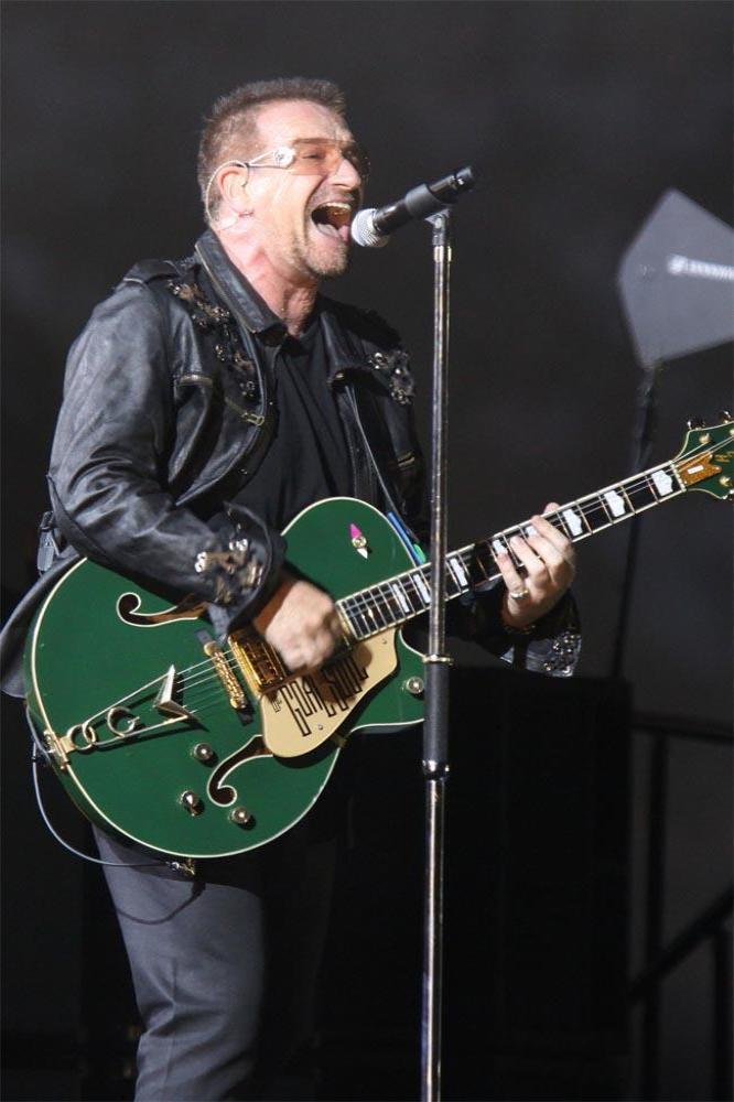 U2's frontman Bono