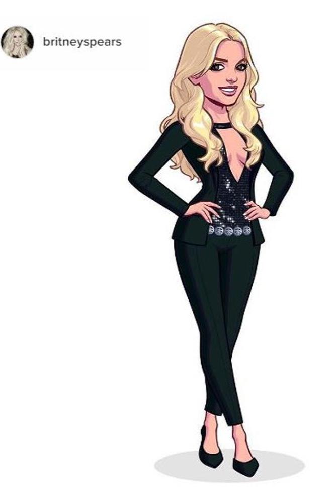 Britney Spears' avatar (c) Instagram/BritneySpears