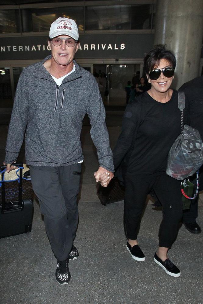 Kris and Bruce Jenner