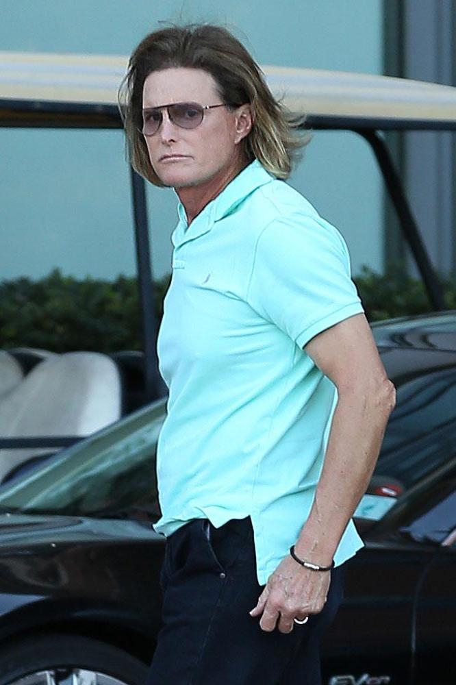 Bruce Jenner in Los Angeles today (10.02.14)