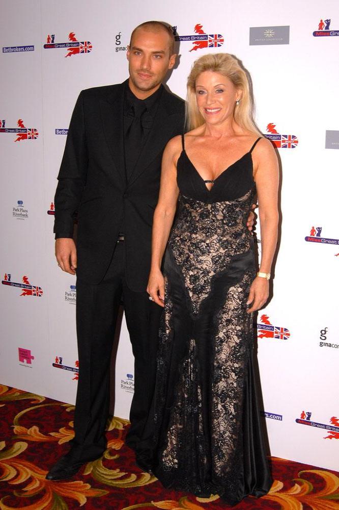 Angie Best with son Calum
