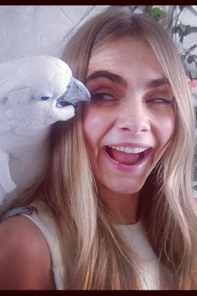 Cara Delevingne at the Mulberry shoot