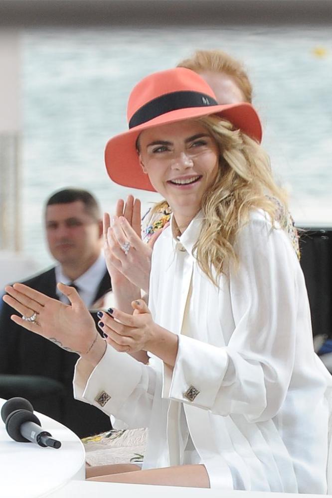 Cara Delevingne is sure to be celebrating her amazing feat 