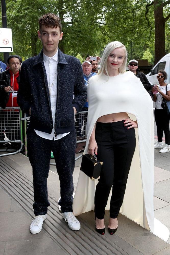 Clean Bandit's Jack Patterson and Grace Chatto
