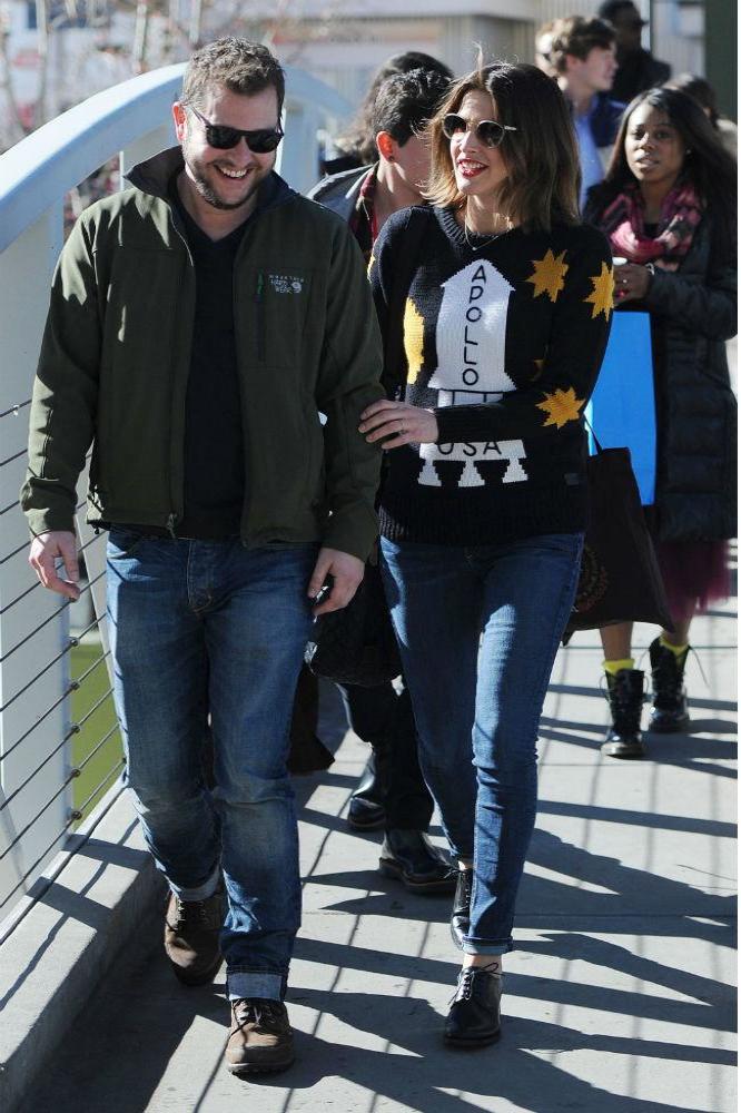 Cobie Smulders and Taran Killam at Sundance