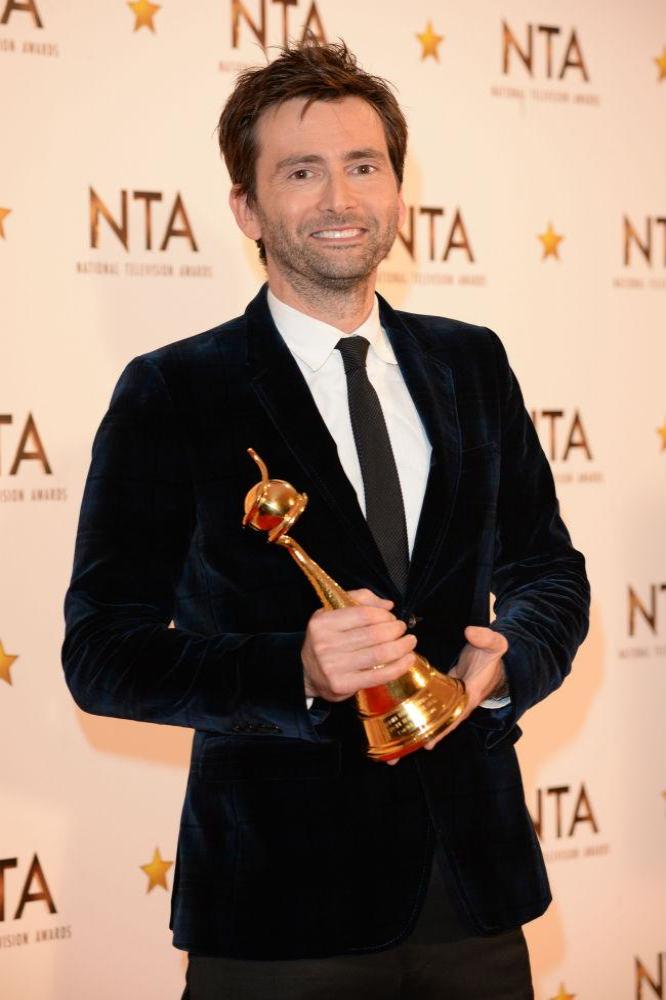 David Tennant at the National Television Awards