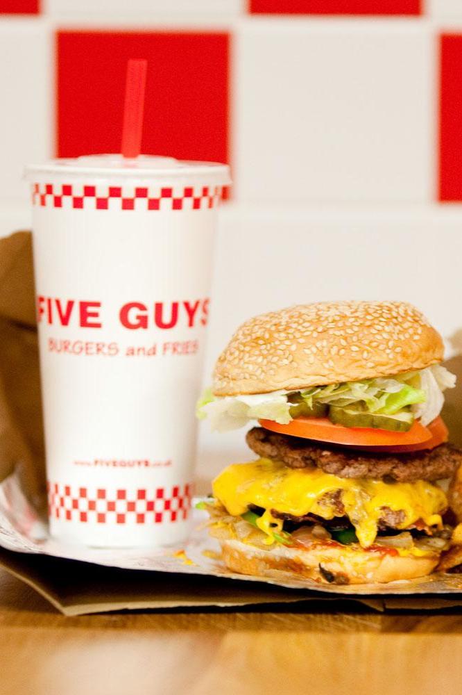 Five Guys voted number 1 by Marketforce