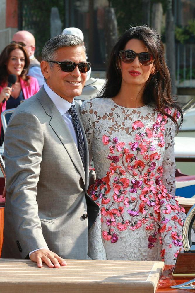 George Clooney and Amal Clooney