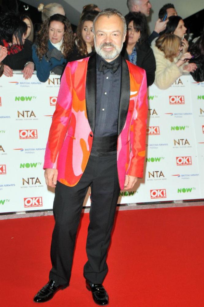 Graham Norton at the National Television Awards