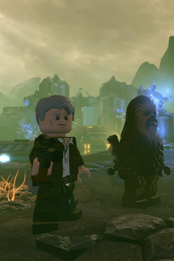 Han Solo and Chewbacca 'LEGO Star Wars: The Force Awakens'