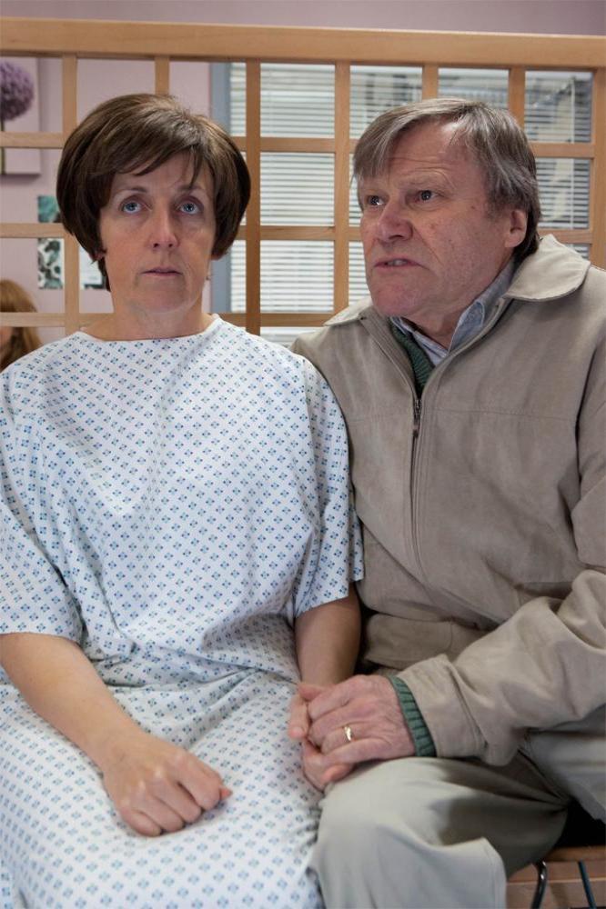 Hayley Cropper and Roy Cropper