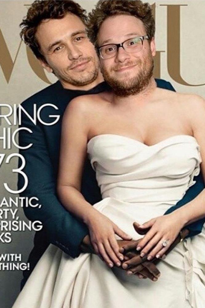 James Franco and Seth Rogen's VOGUE spoof (c) Instagram