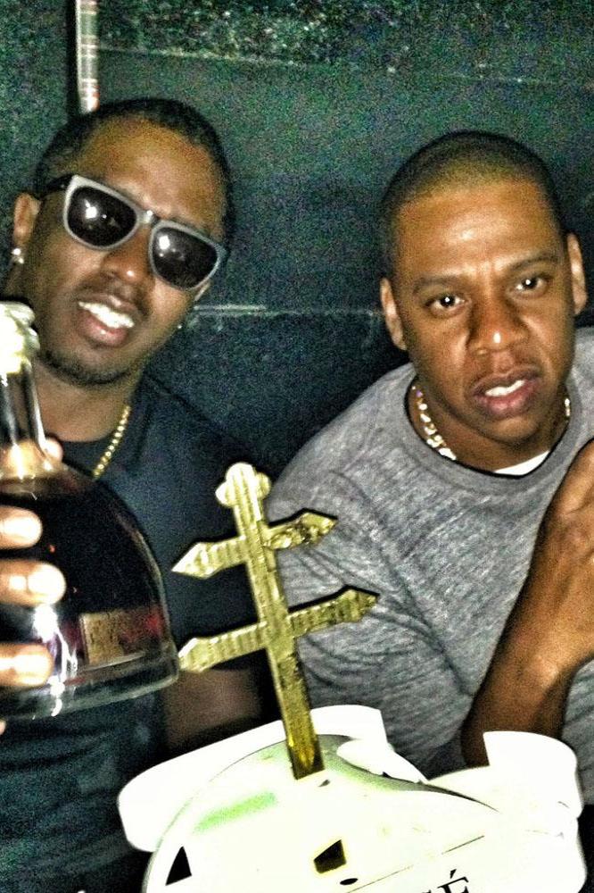 Jay Z and Diddy at D'USSE party