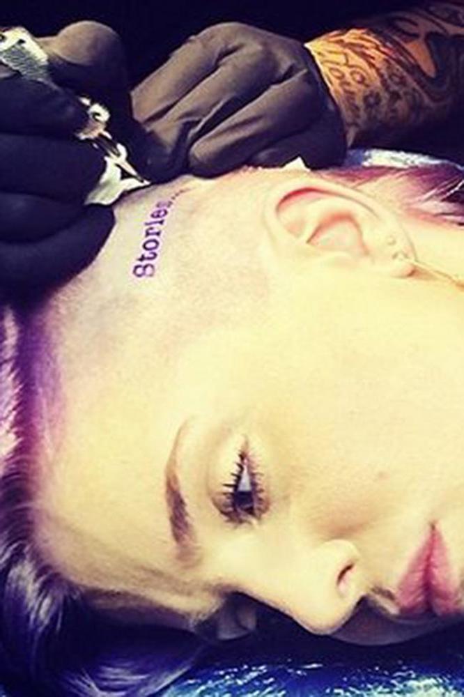 Kelly Osbourne's new tattoo (c) Instagram