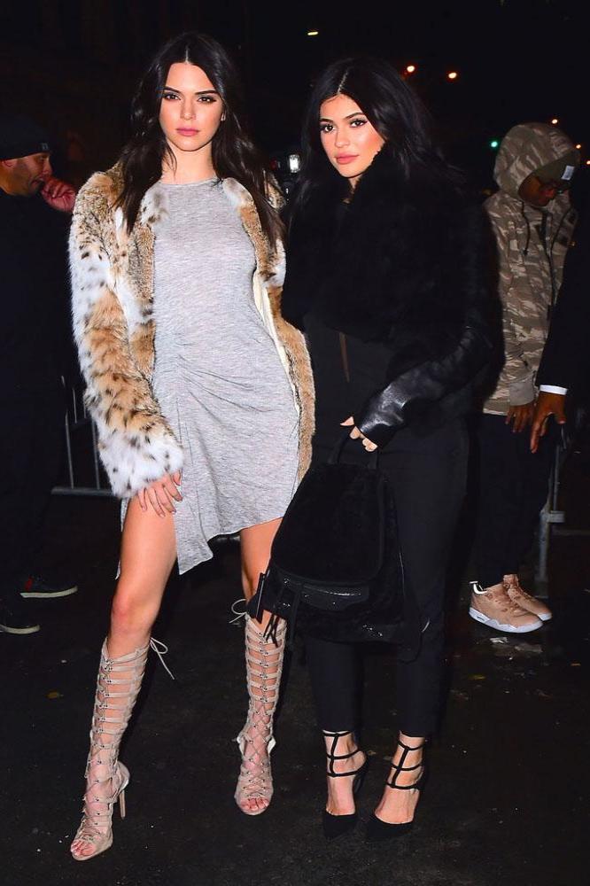 Kendall Jenner and Kylie Jenner launch their collection in New York
