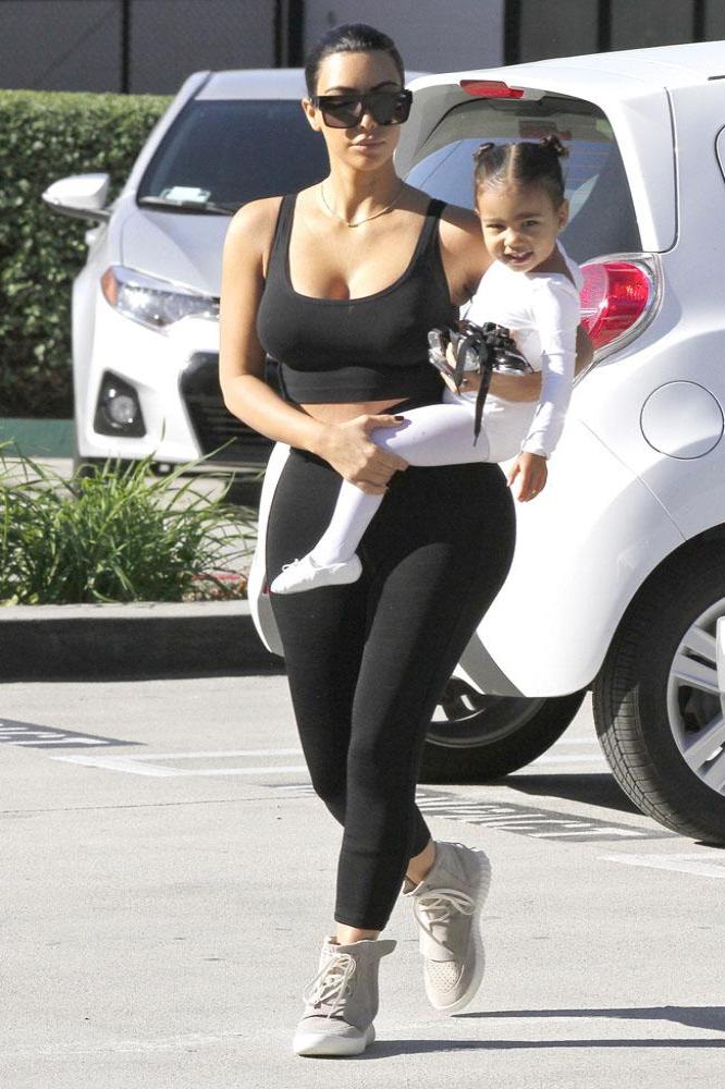 Kim Kardashian West and daughter North