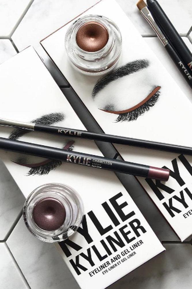 Kylie Jenner's Kyliner products (c) Instagram