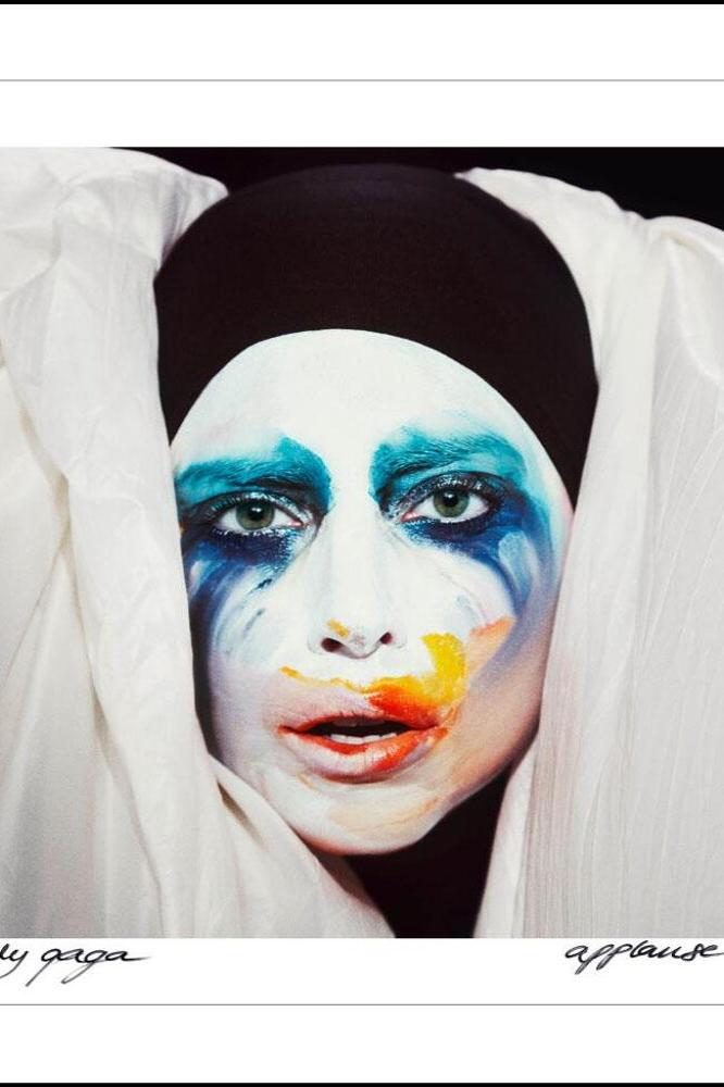 Lady Gaga's 'Applause' single cover