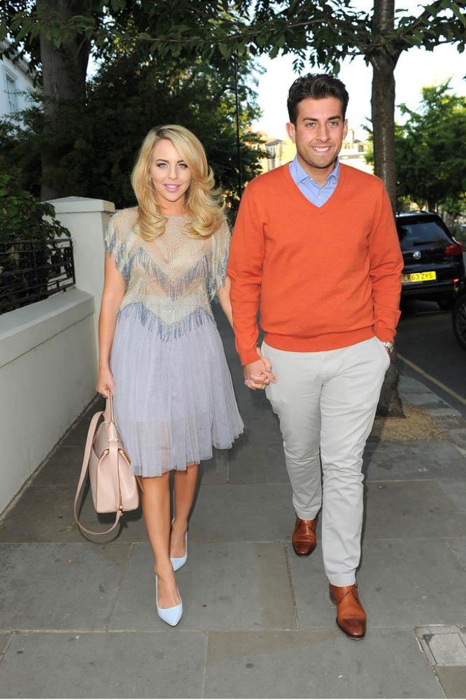 Lydia Bright and James 'Arg' Argent in 2015