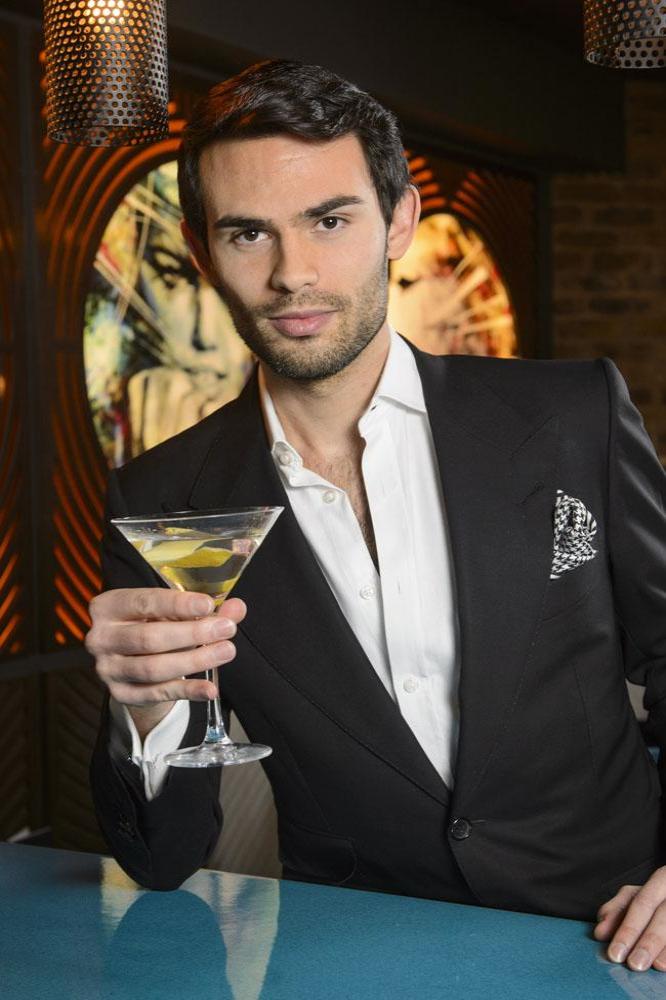 Mark-Francis Vandelli hosting Martini Etiquette Masterclass