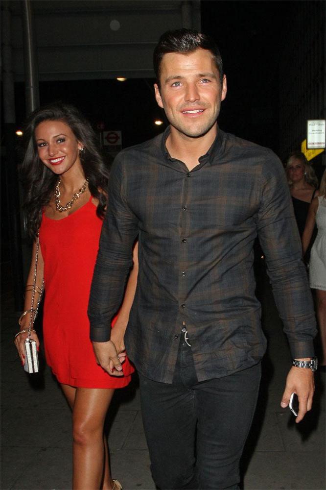 Michelle Keegan and Mark Wright 