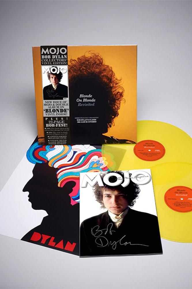 MOJO magazine's limited edition vinyl issue to mark the 50th anniversary of Bob Dylan's legendary album 'Blonde On Blonde'