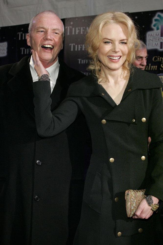 Nicole Kidman with her father, Dr Anthony Kidman