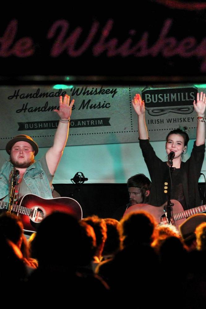 Of Monsters and Men performing at Bushmills Live