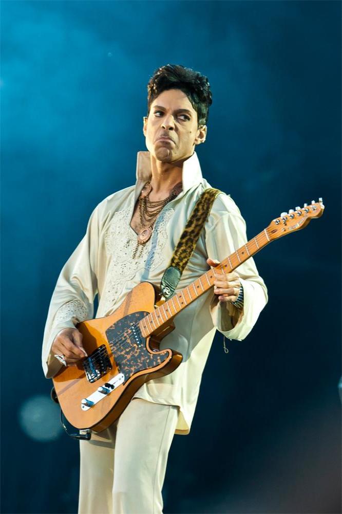 Prince pictured in 2011