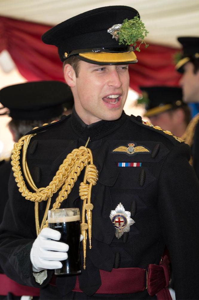 Prince William at the St. Patrick's Day Parade