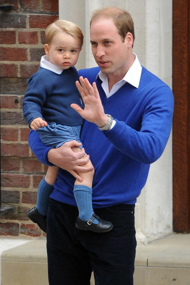 Duke of Cambridge and Prince George
