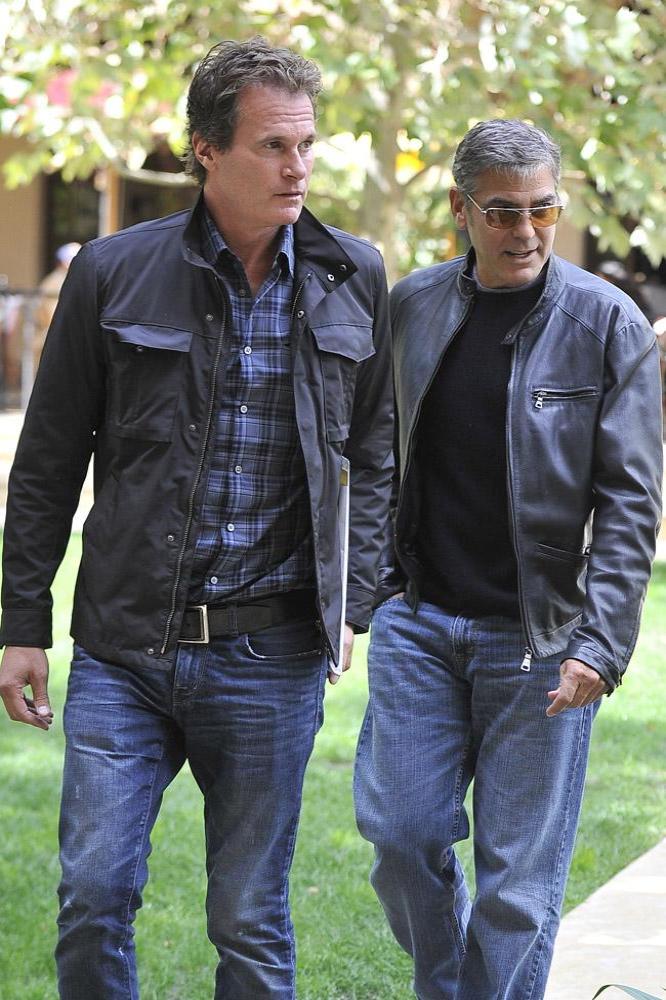 Rande Gerber and George Clooney