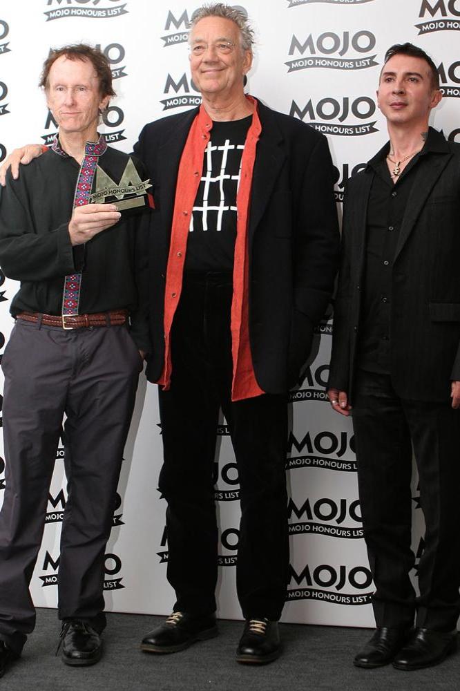 (L-R) Robby Krieger, Ray Manzare and Mark Almond 