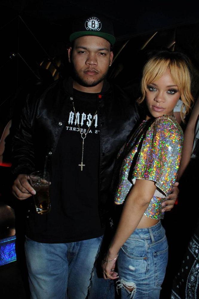 Rihanna and her brother Rorrey
