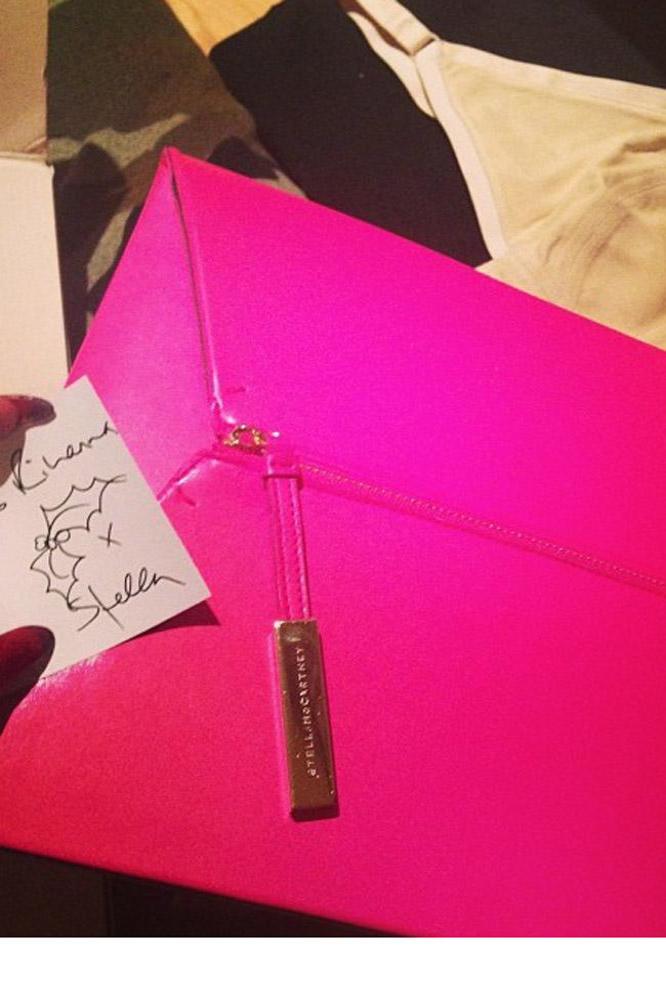 Rihanna's gift from Stella McCartney 