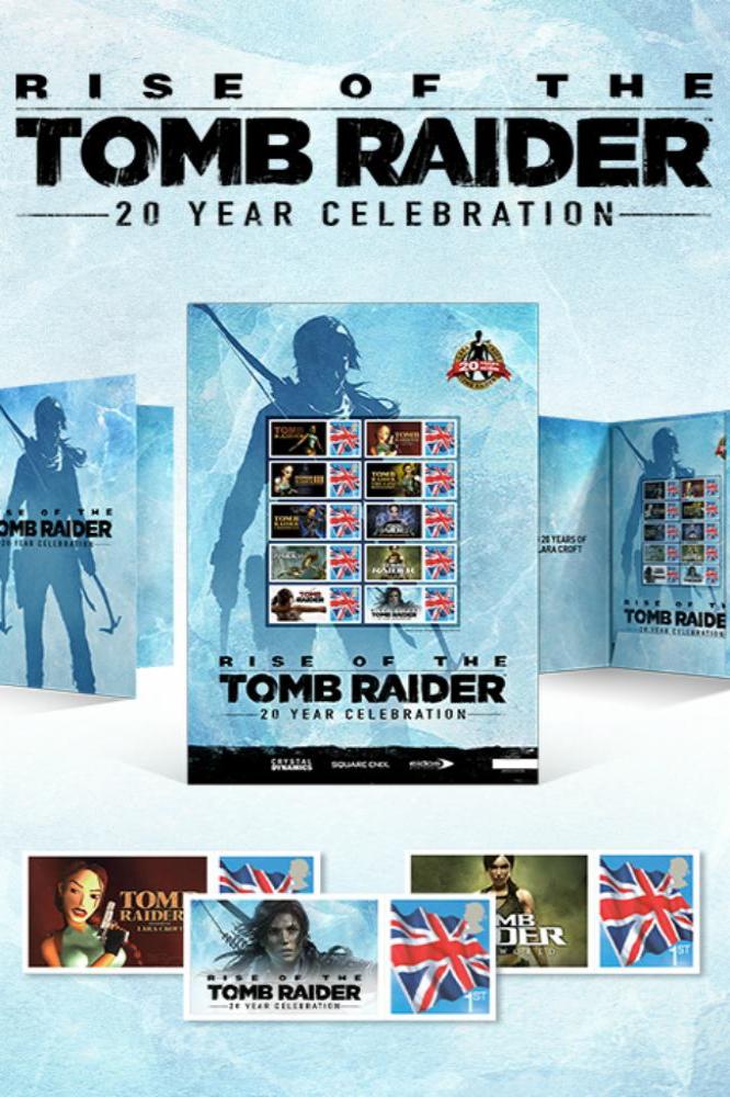 Rise of the Tomb Raider stamp sheets