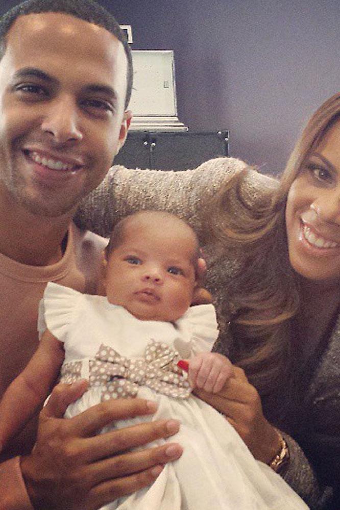 Rochelle and Marvin Humes with baby Alaia-Mai