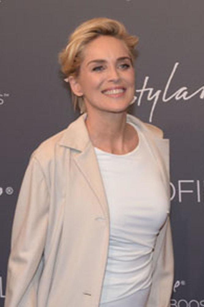 Sharon Stone at the Restylane Proof in Real Life reveal event in Berlin