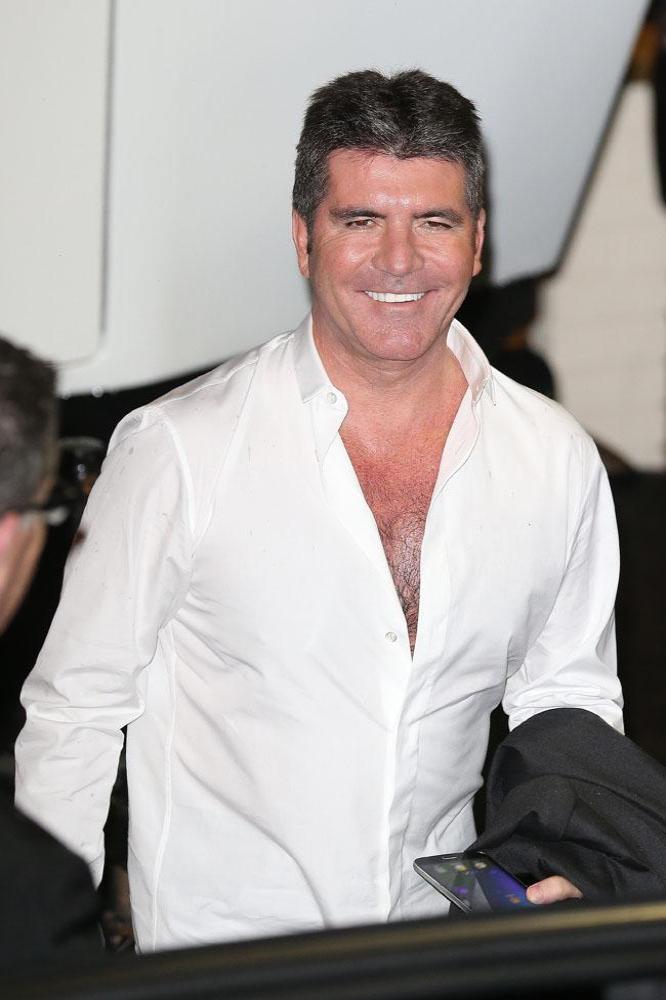 Simon Cowell invited the singer down to the show on Sunday