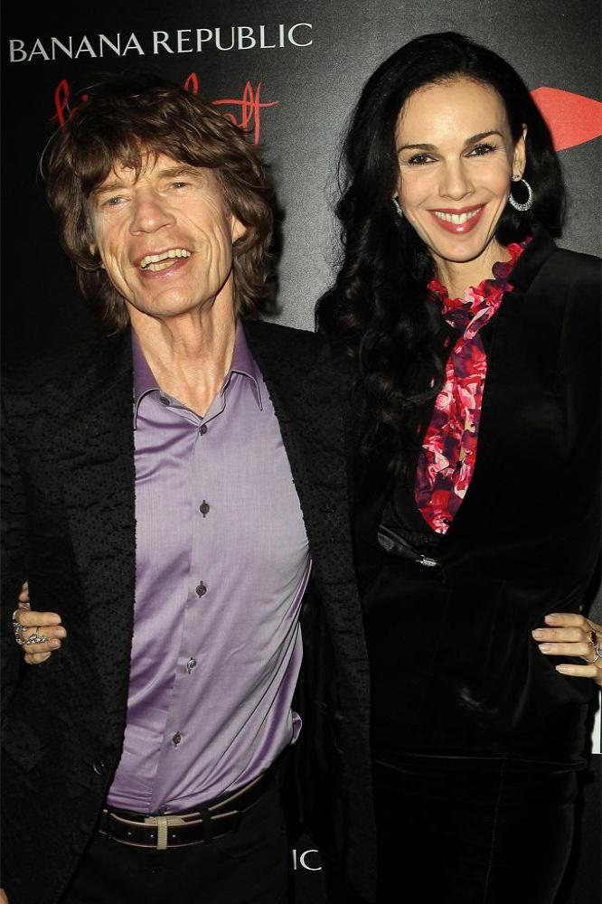 Sir Mick Jagger and L 'Wren Scott