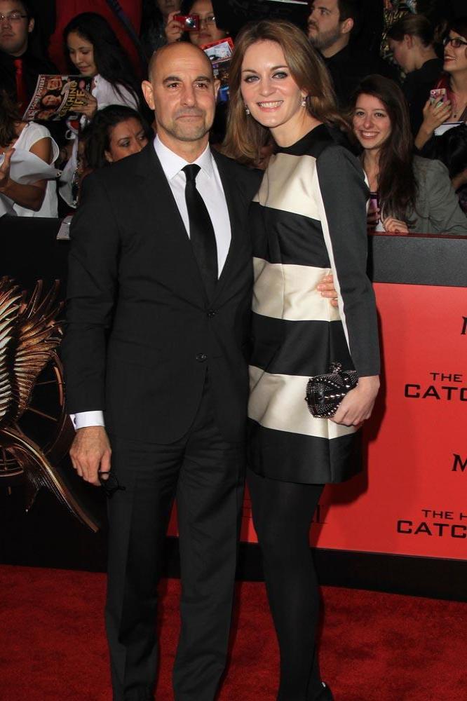 Stanley Tucci and wife Felicity Blunt