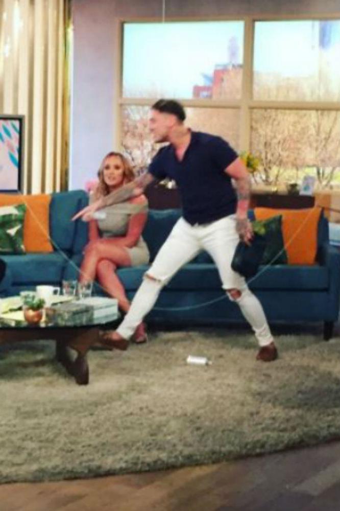 Stephen Bear and Charlotte Crosby on This Morning