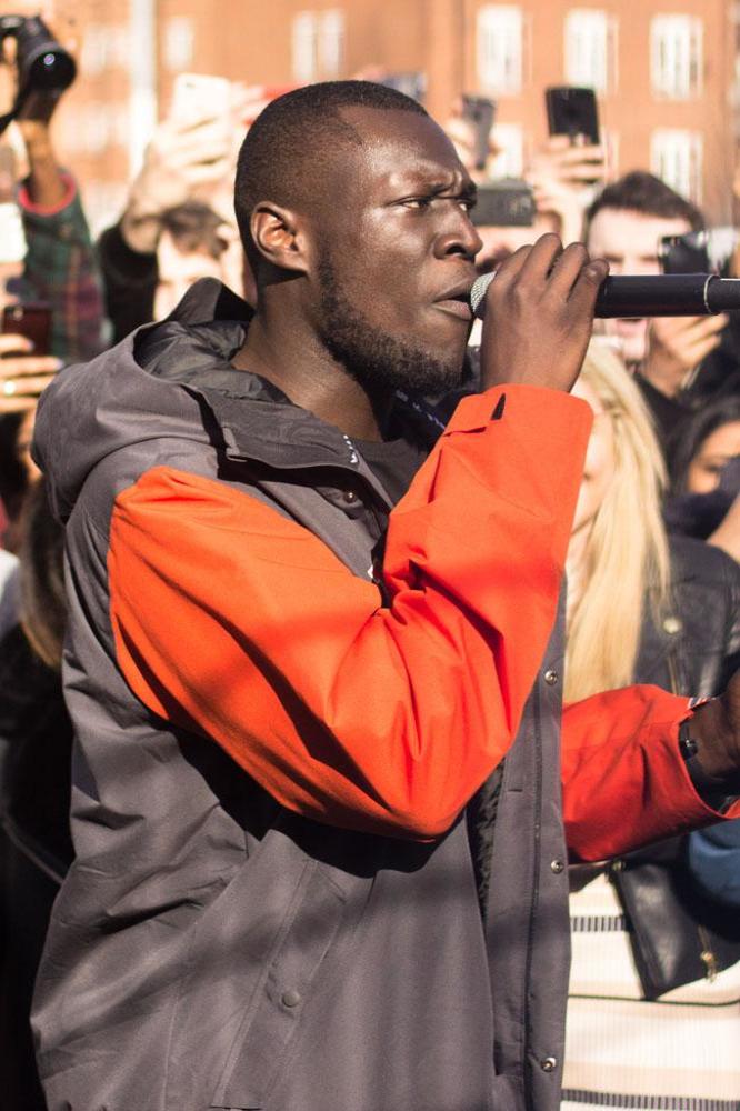 Stormzy goes down a storm in Camden